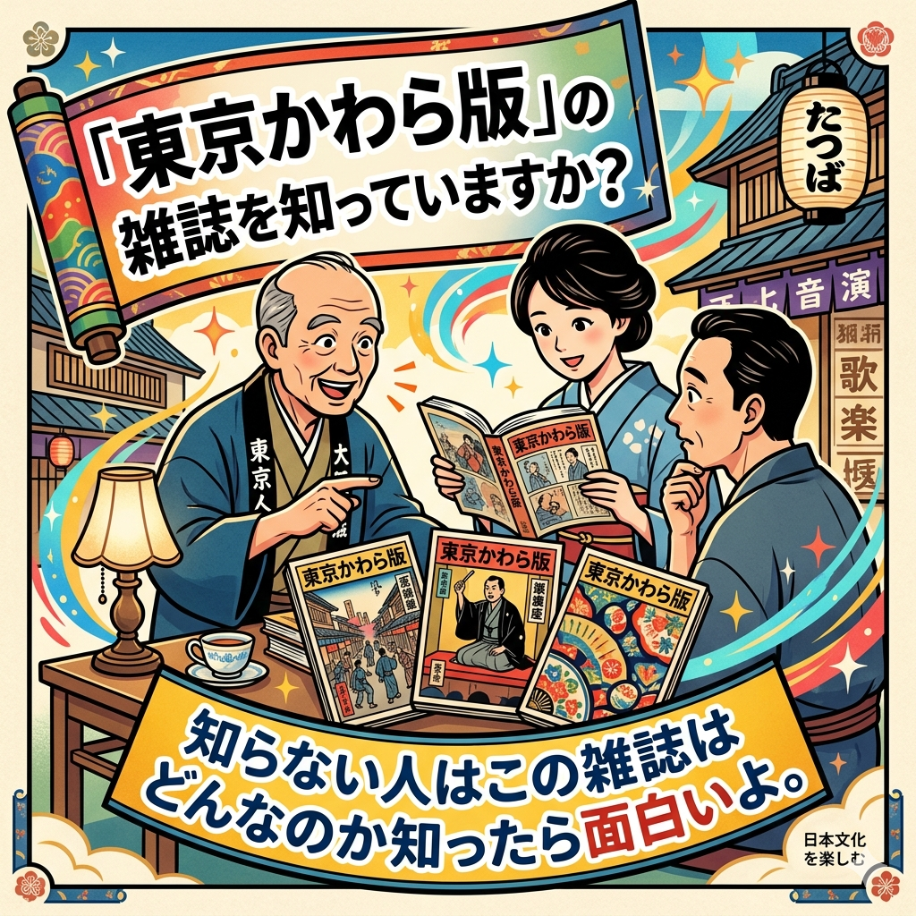 東京かわら版,雑誌,面白い