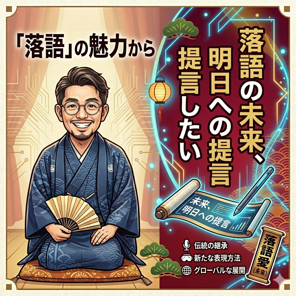 落語,魅力,未来,明日,提言,アイデア