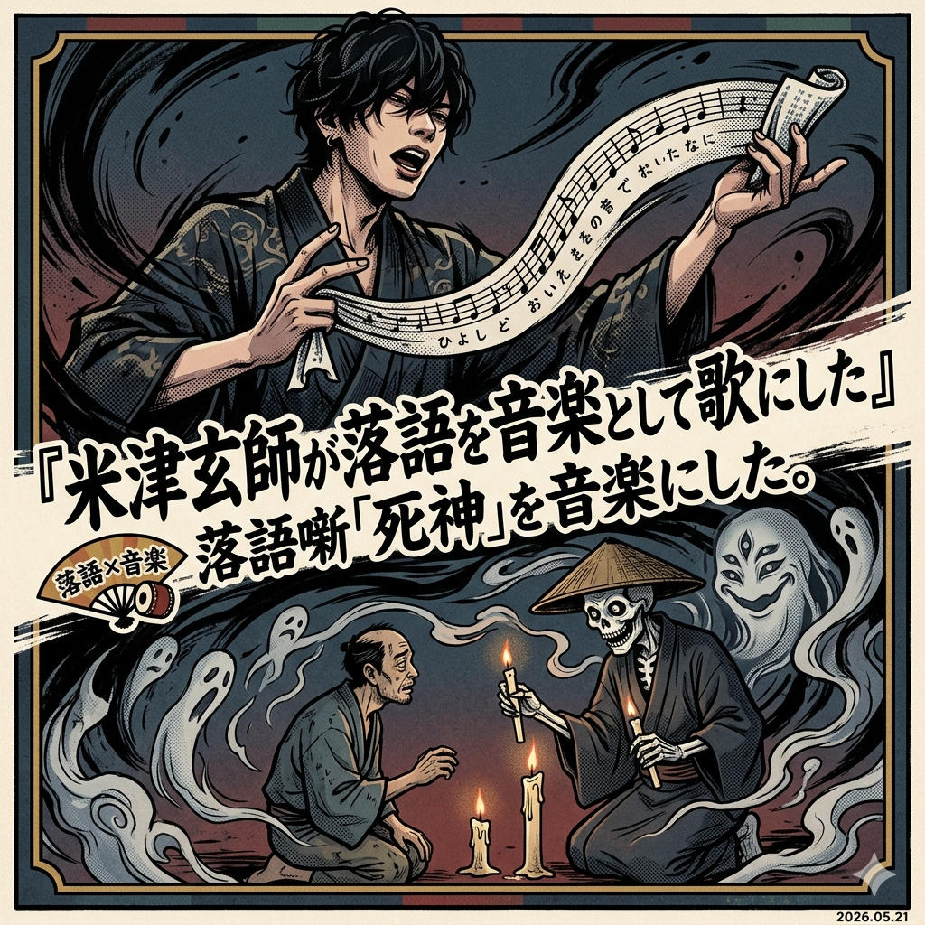 米津玄師,落語,音楽,死神